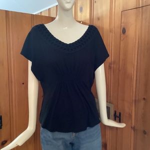 EUC Black Merona Blouse